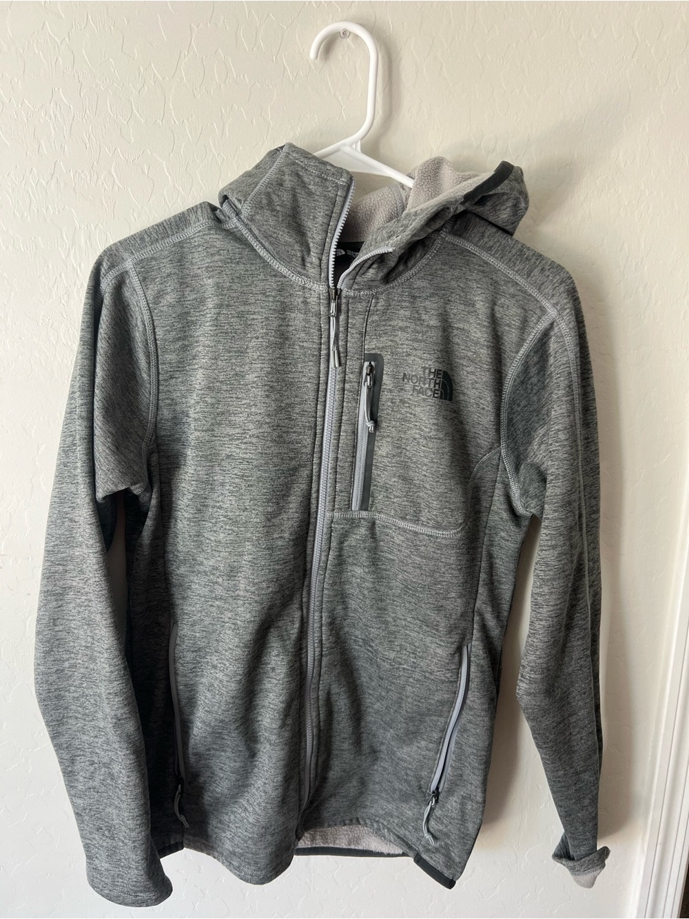 The North Face Gray canyonlands full zip up Jacket